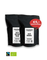 Koffiebonen proefpakket - Cook&Boon 1kg Cook & Boon Koffiebonen | 1 kg cupsenbeans.nl