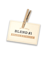 Heilige Boontjes koffiebonen | Blend #1 1 kg| dark roast | koffie label | cupsenbeans.nl