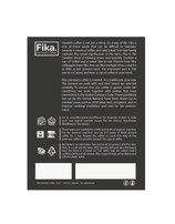 Koffiebonen | Fika Premium Coffee - Malmö – 1 kg | koffie label | medium roast | de beste koffie | cupsenbeans.nl