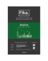 Koffiebonen | Fika Premium Coffee - Malmö – 250 gram | koffie label voor | medium roast | de beste koffie | cupsenbeans.nl