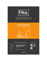 Koffiebonen | Fika Premium Coffee - Stockholm – 250 gram | koffie label voor | medium roast | de beste koffie | cupsenbeans.nl